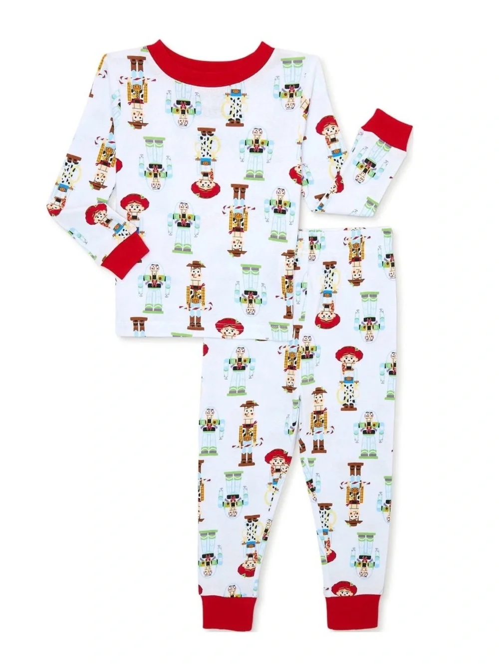 Disney Pixar Toy Story Nutcracker Christmas Holiday Unisex Pajama Set Size 5T
